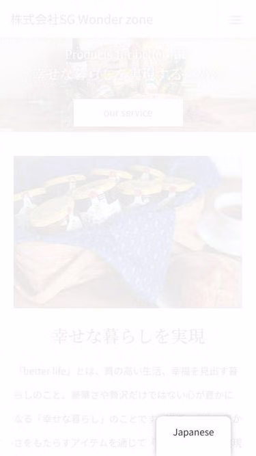 Screenshot of basket.co.jp