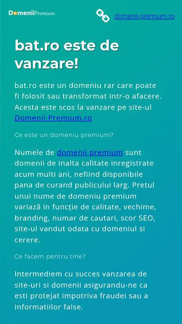 Screenshot of bat.ro