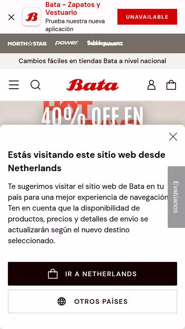 Screenshot of bata.co