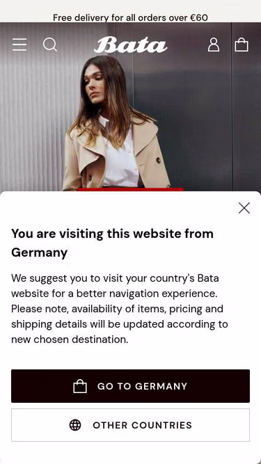 Screenshot of bata.pt