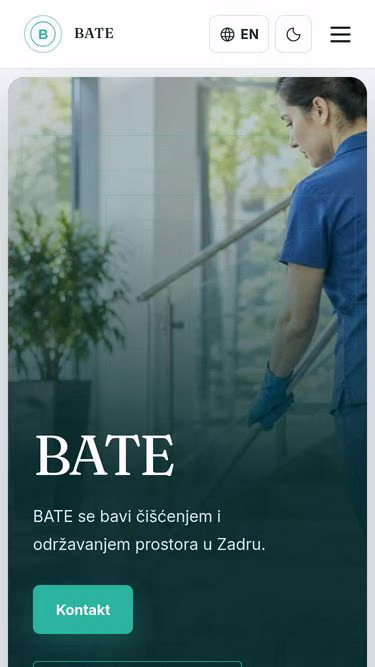 Screenshot of bate.hr