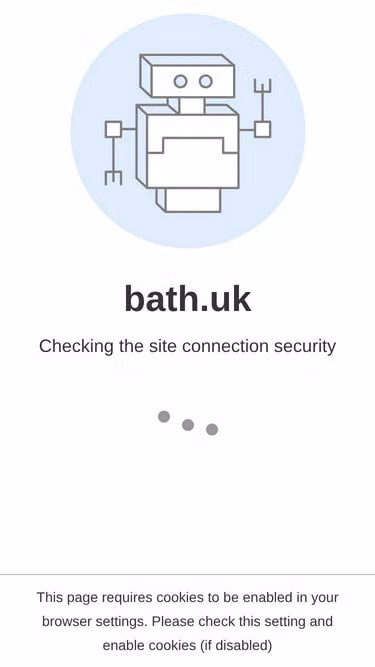 Screenshot of bath.uk
