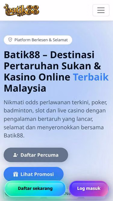Screenshot of batik88.run