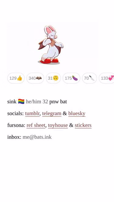Screenshot of bats.ink
