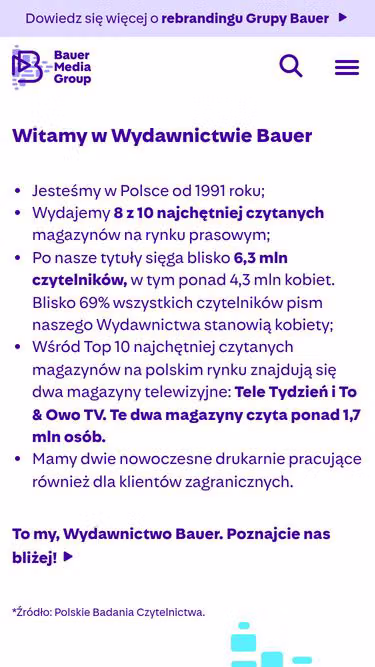 Screenshot of bauer.pl