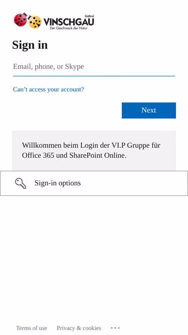 Screenshot of bauer.vip