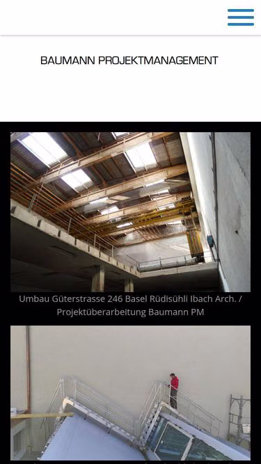Screenshot of baumann.pm