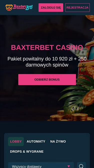 Screenshot of baxterbet.info.pl
