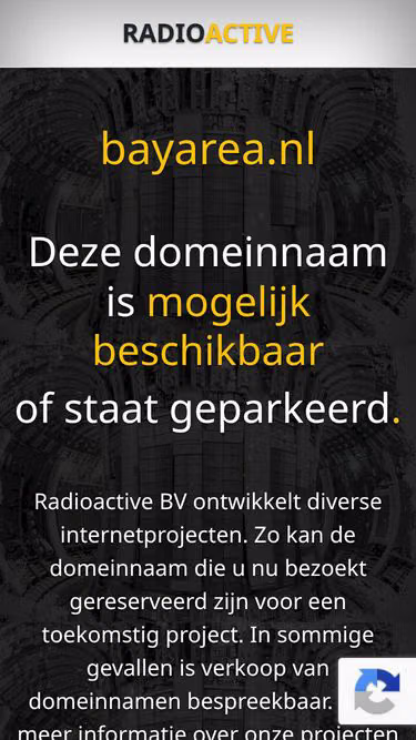 Screenshot of bayarea.nl