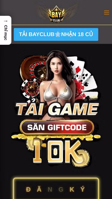 Screenshot of bayclub.gold