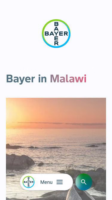 Screenshot of bayer.com.mw