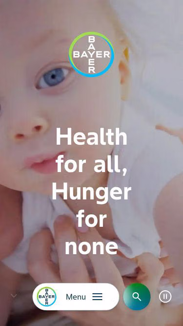 Screenshot of bayer.ie