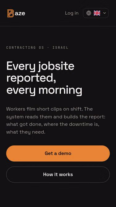 Screenshot of baze.co.il
