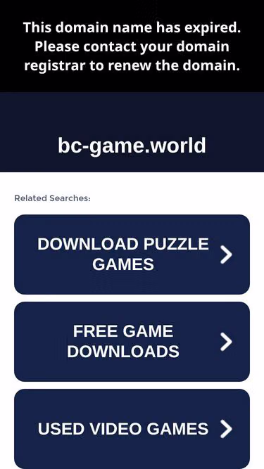 Screenshot of bc-game.world