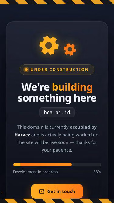 Screenshot of bca.ai.id