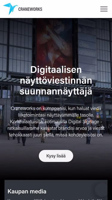 Screenshot of bcn.fi