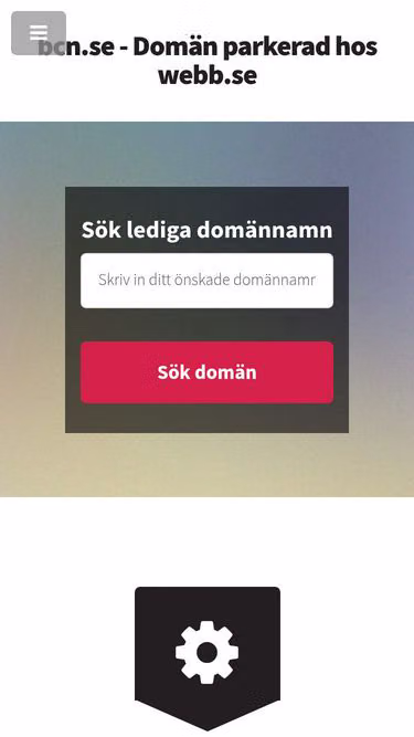 Screenshot of bcn.se