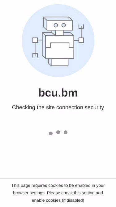 Screenshot of bcu.bm