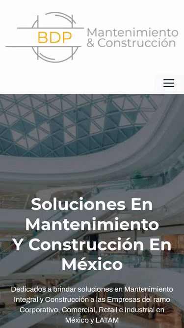Screenshot of bdp.com.mx