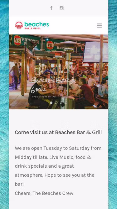 Screenshot of beaches.com.au