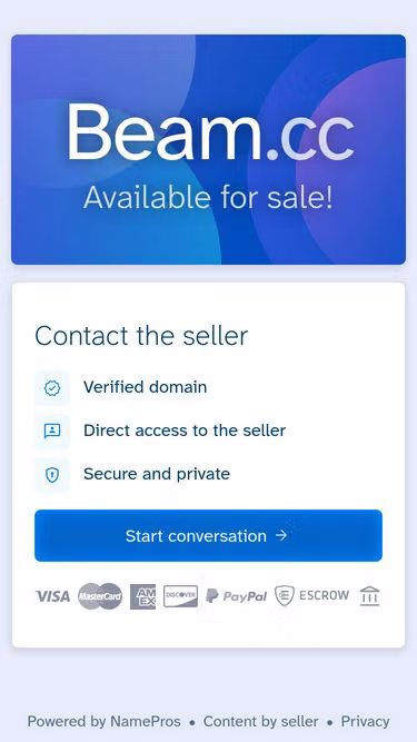 Screenshot of beam.cc