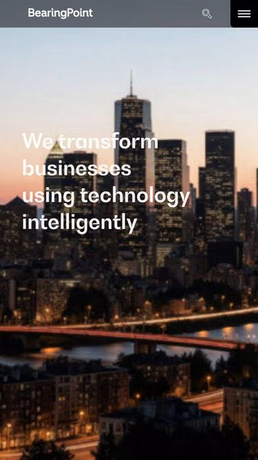 Screenshot of bearingpointconsulting.mu