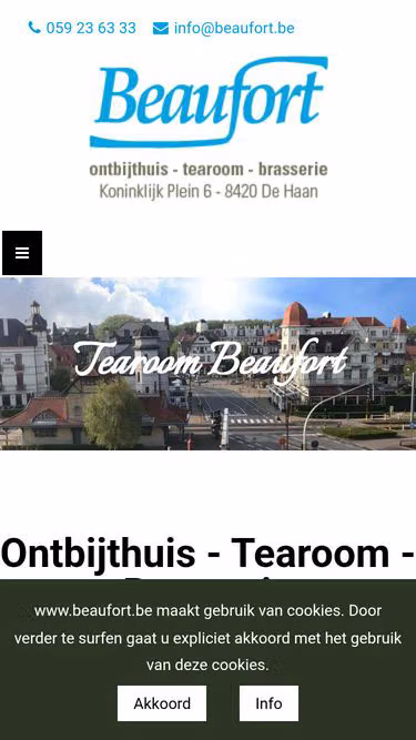 Screenshot of beaufort.be