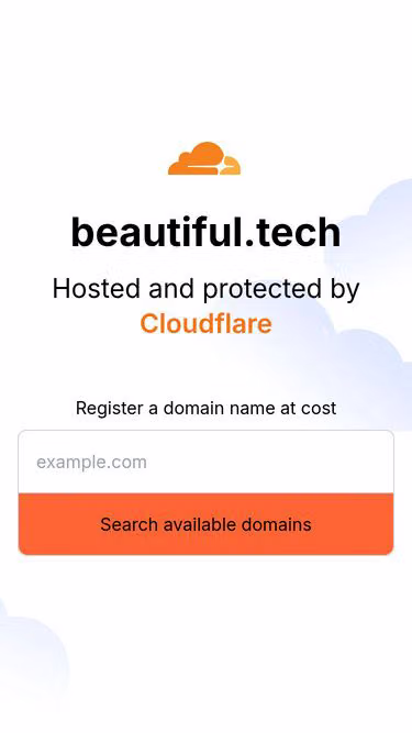 Screenshot of beautiful.tech