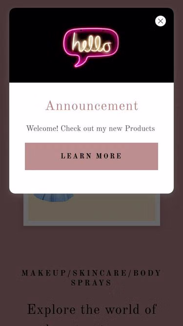 Screenshot of beautyshop.today