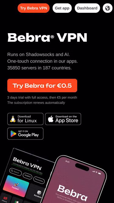 Screenshot of bebra.be