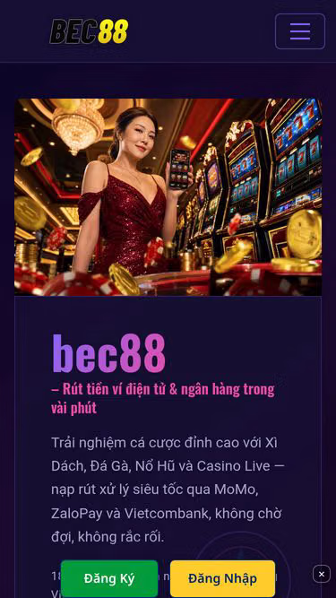 Screenshot of bec88.lat