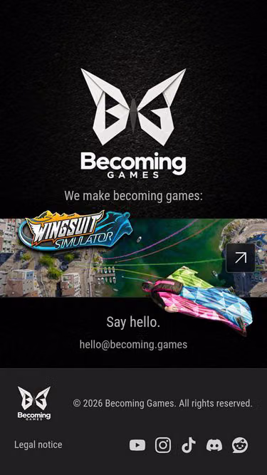 Screenshot of becoming.games