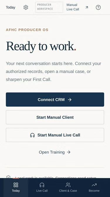 Screenshot of becoming.website