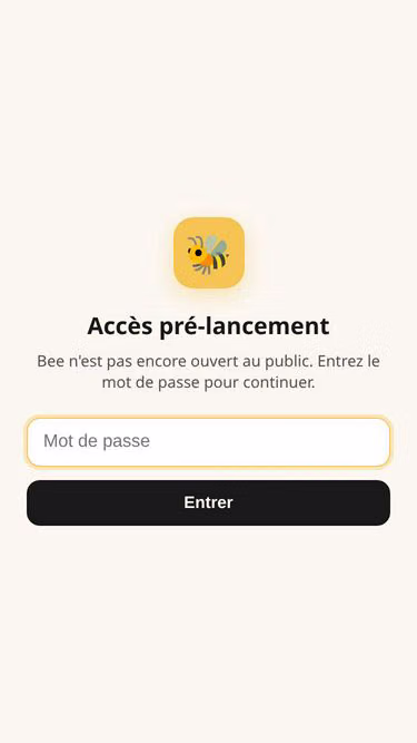 Screenshot of bee.sn