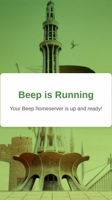 Screenshot of beep.gov.pk