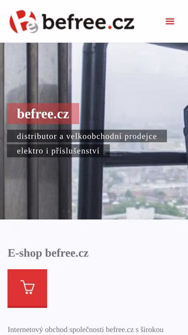 Screenshot of befree.cz