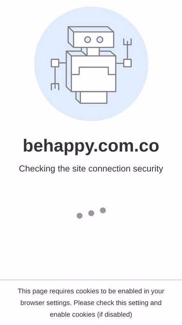 Screenshot of behappy.com.co