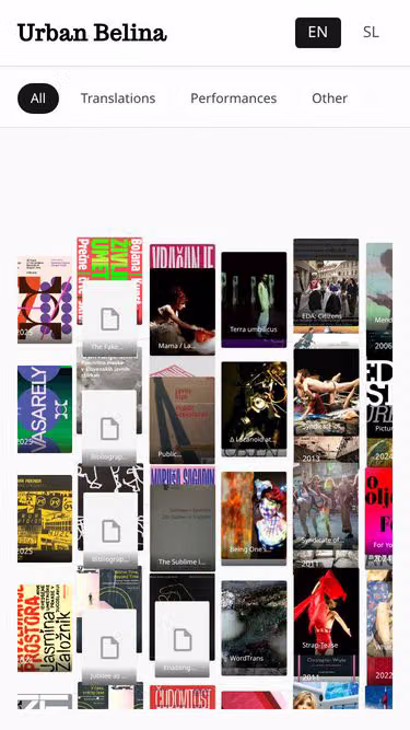 Screenshot of bel.si
