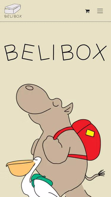 Screenshot of beli.be