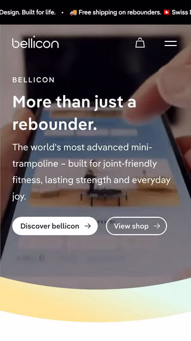 Screenshot of bellicon.info