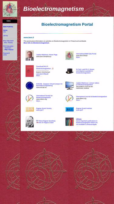 Screenshot of bem.fi