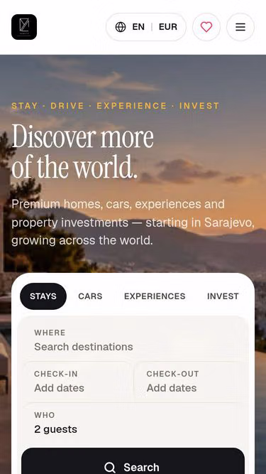 Screenshot of benco.ba