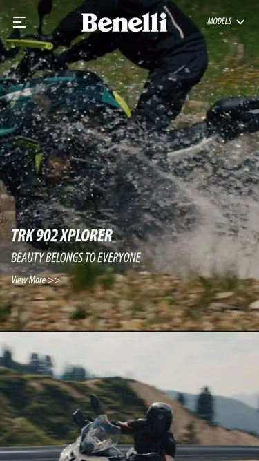 Screenshot of benelli.tn