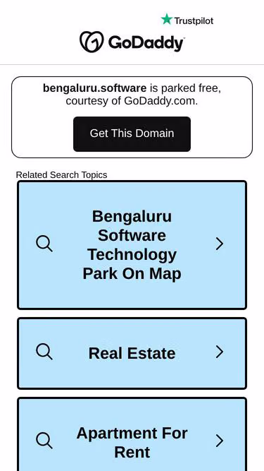Screenshot of bengaluru.software