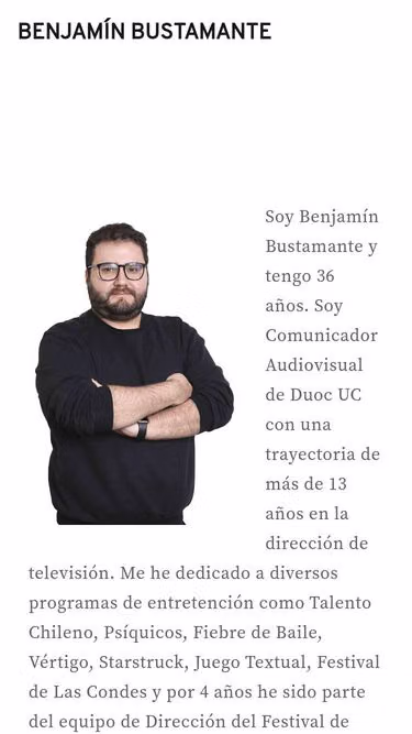 Screenshot of benja.cl