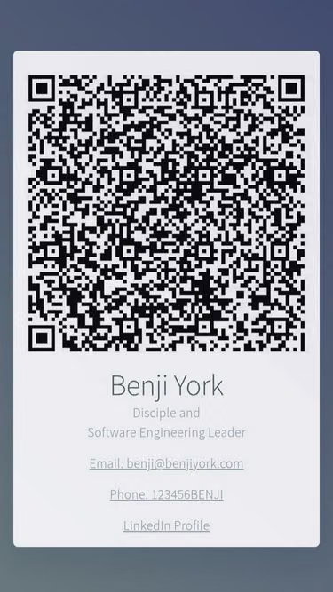 Screenshot of benji.id