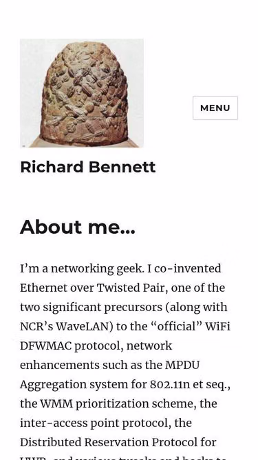 Screenshot of bennett.com