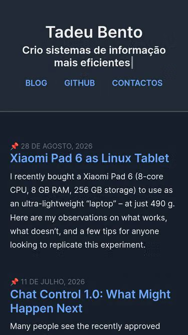 Screenshot of bento.pt