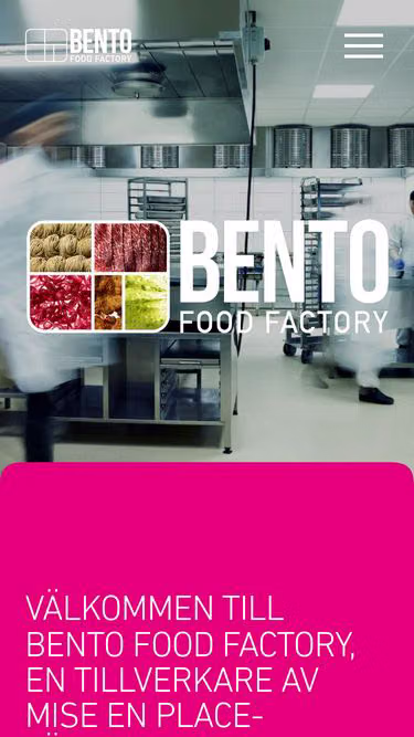 Screenshot of bento.se