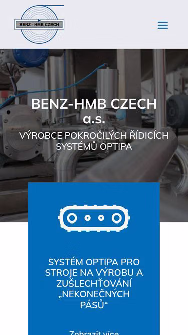 Screenshot of benz.cz